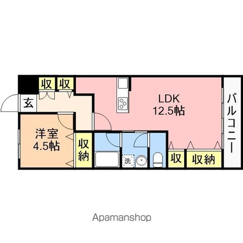 アドラブール文京町の間取り写真