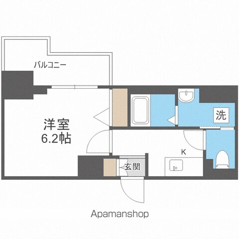 DIMUS新大阪の間取り写真