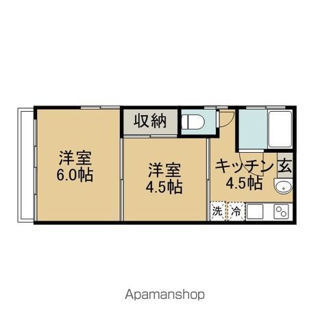 リゾネット井上の間取り写真