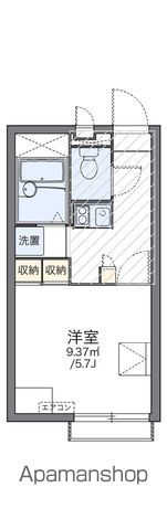 レオパレス萬貮番館の間取り