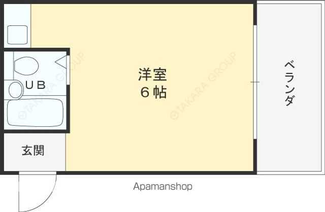 レジデンシア甲東園の間取り写真