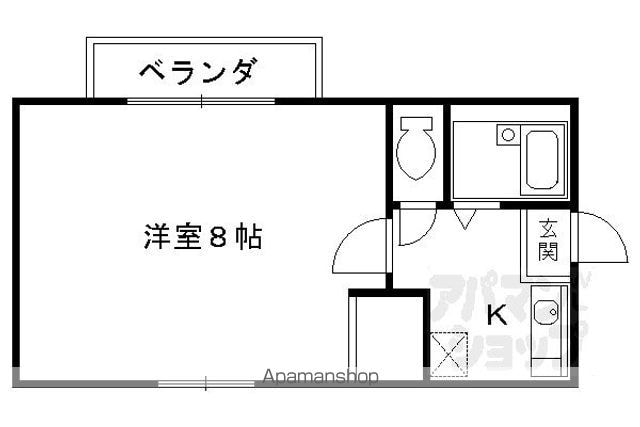 ウィズ山喜の間取り写真