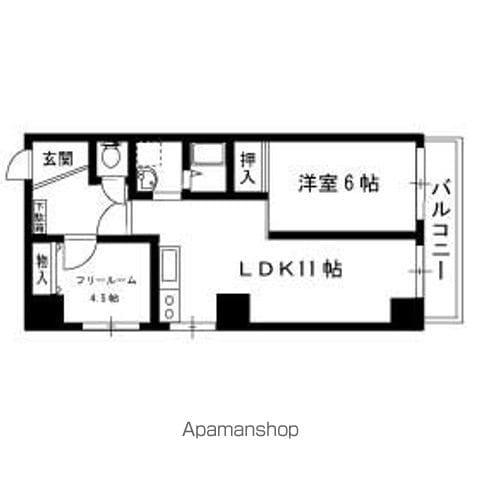 ライオンズマンション神戸元町第2の間取り写真