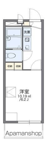 レオパレスハーモニーランドIの間取り写真
