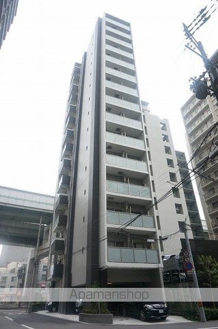 大阪市西区江之子島のマンションの外観1