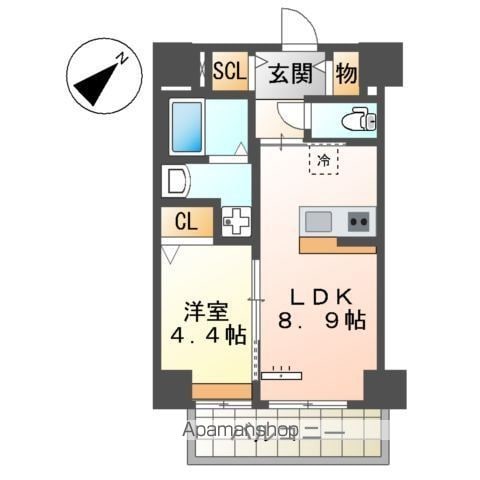 セラヴィ箱崎の間取り写真