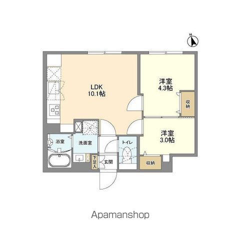 新宿区戸山１丁目&nbsp;4階建&nbsp;築1年未満のイメージ