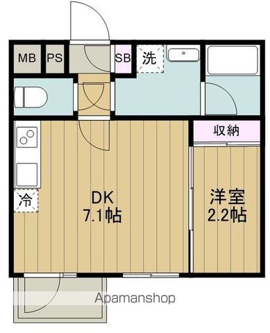 パークキューブ大森山王の間取り写真