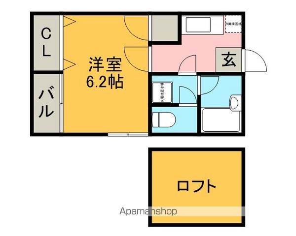 コンフォートベネフィス周船寺4の間取り写真