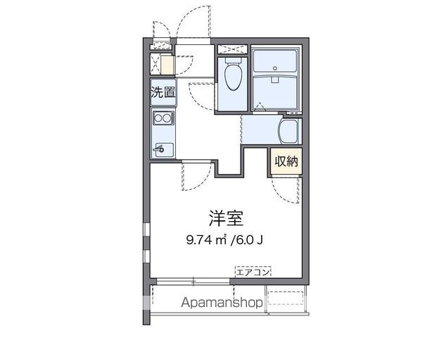 クレイノ沙羅の間取り写真