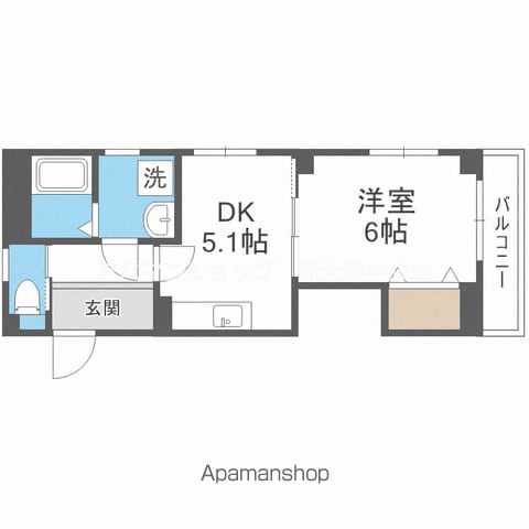 アイリスの間取り写真