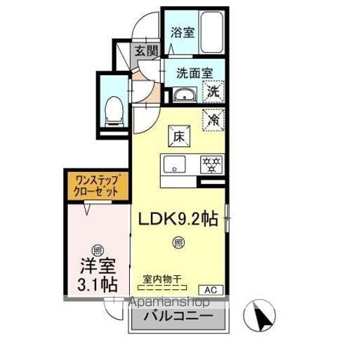 フルール ドゥ リリーの間取り写真