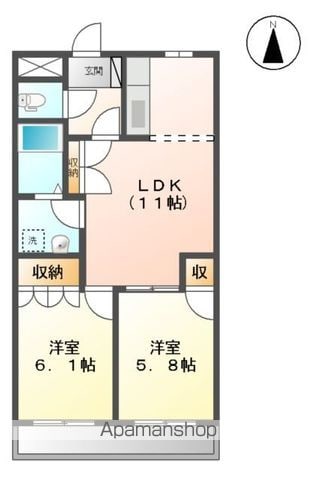 プロニティーハイツの間取り