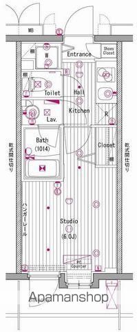グランド・ガーラ横濱元町の間取り