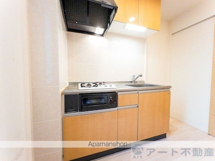 愛媛県松山市小栗３丁目[1K/33.86m2]のキッチン