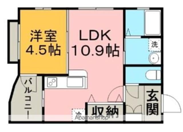 ハイライズ ミチホの間取り写真
