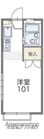 レオパレスリュミエールの間取り写真
