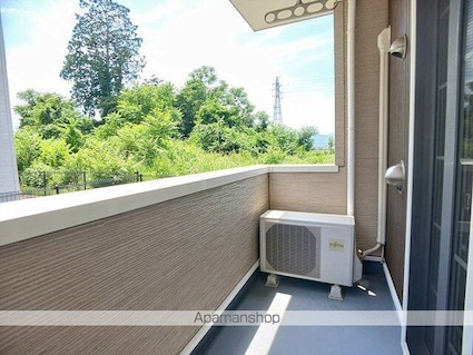 ラ　カーサ　Ａ[1LDK/45.89m2]のバルコニー