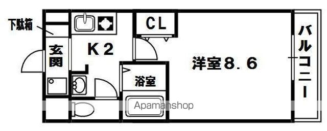 M’PLAZA津田駅前十一番館の間取り写真