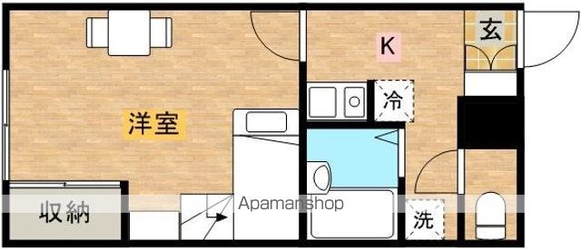 レオパレスあめやIIの間取り写真