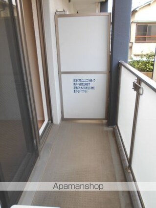 東京都中野区本町６丁目[1K/21.74m2]のバルコニー