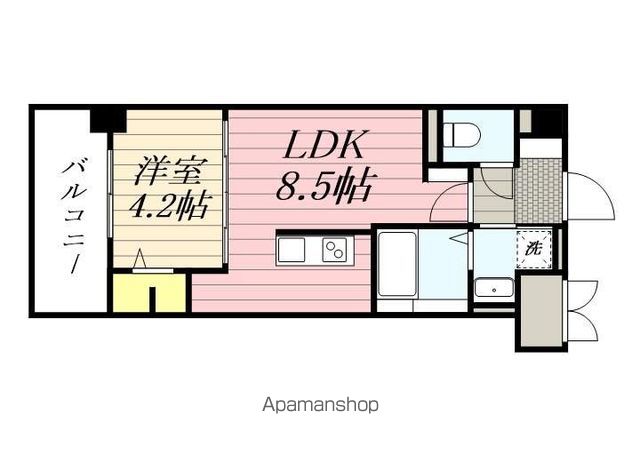 エルグランド東比恵の間取り