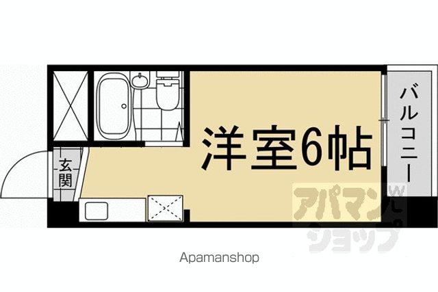 エントランスライフ金閣Gの間取り写真