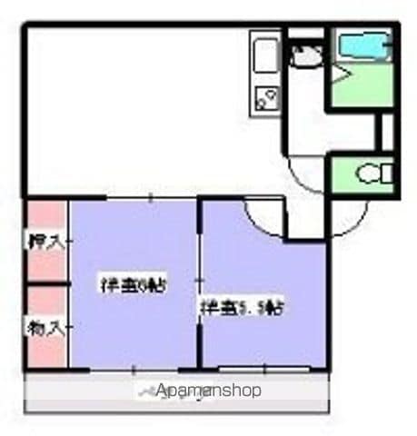 ソファレ翠の間取り写真