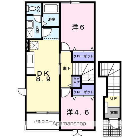 エトワールの間取り写真