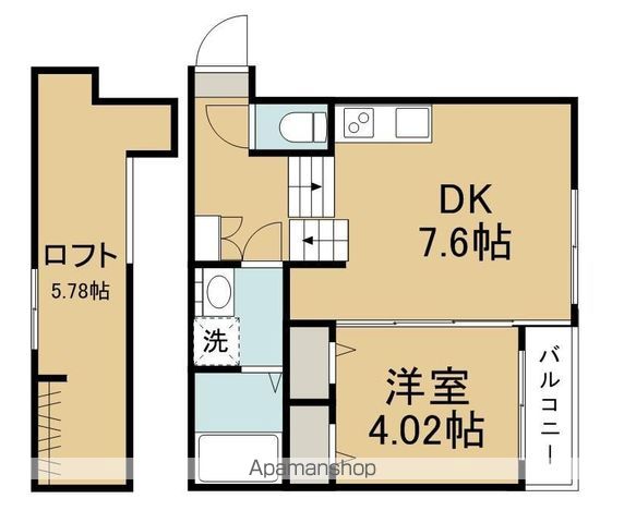 グランヴィスタ原町の間取り写真