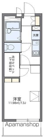 レオパレスMINAIの間取り写真