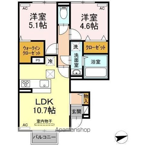 CIELLAの間取り写真