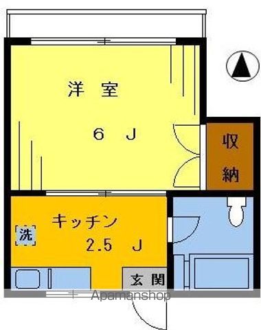 コーポ奥田の間取り写真