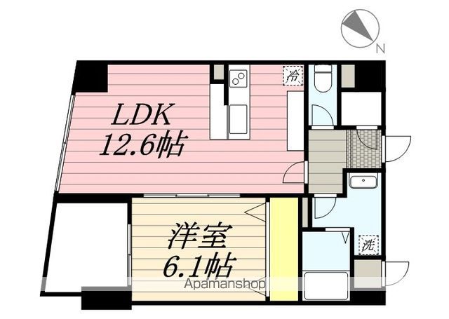 【コンソラトゥール博多の間取り】