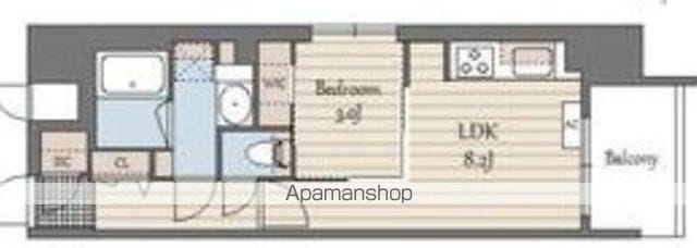 S−RESIDENCE天満橋ARの間取り写真
