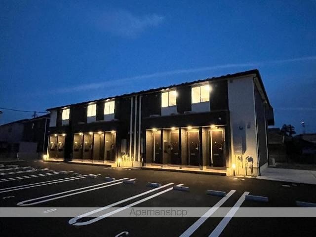 岐阜市黒野 賃貸アパート工事の外観写真
