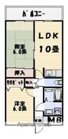 コンフォートSの間取り写真