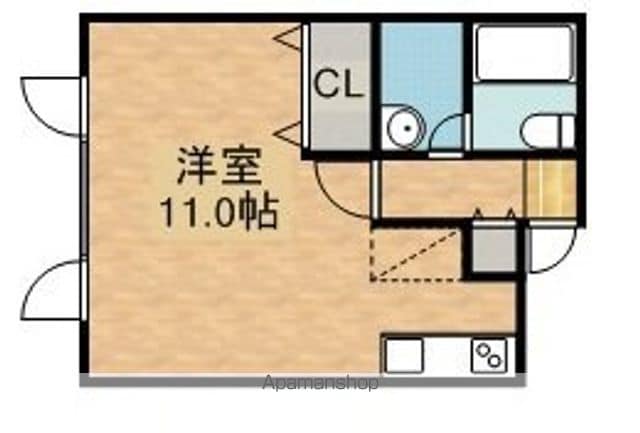 コートインディゴの間取り写真