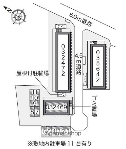 レオパレスベルフローラⅡ 201 ｜ 千葉県柏市豊四季121-50（賃貸アパート1K・2階・20.28㎡） その14