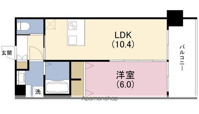 DIMUS福島の間取り写真