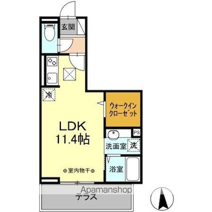 Ｃｅｎｔｕｒｙ（センチュリー）[1R/31.6m2]の間取図