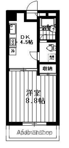 アバンセ福岡第一ハイツの間取り