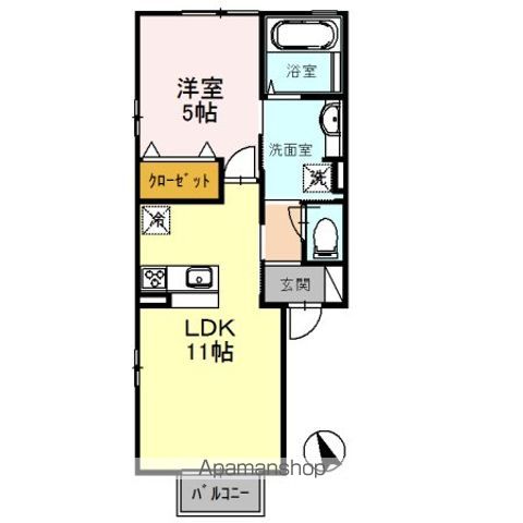 クレセントSKの間取り写真
