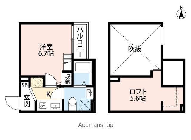 エルサチの間取り写真