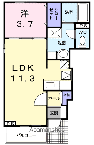 NON NONの間取り写真