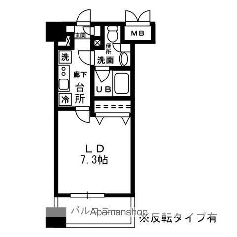 【レジディア四谷三丁目の間取り】