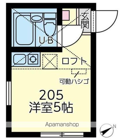 ユナイト鶴見ピーチパフェの間取り写真