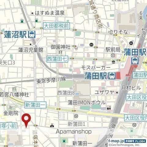 シンシア蒲田セカンドステージの周辺写真