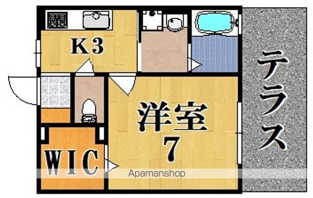 ハーモニアの間取り写真