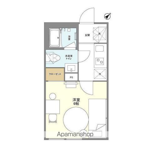 アステラホーム渋谷本町の間取り写真